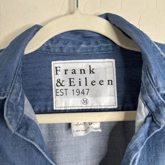 Frank Eileen Denim Button Up Shirt - Picture 2 of 5